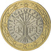 France, Euro, 2015, Proof / BE, MS(65-70), Bi-Metallic, KM:New
