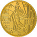 France, 50 Euro Cent, 2015, BE, MS(65-70), Brass, KM:New