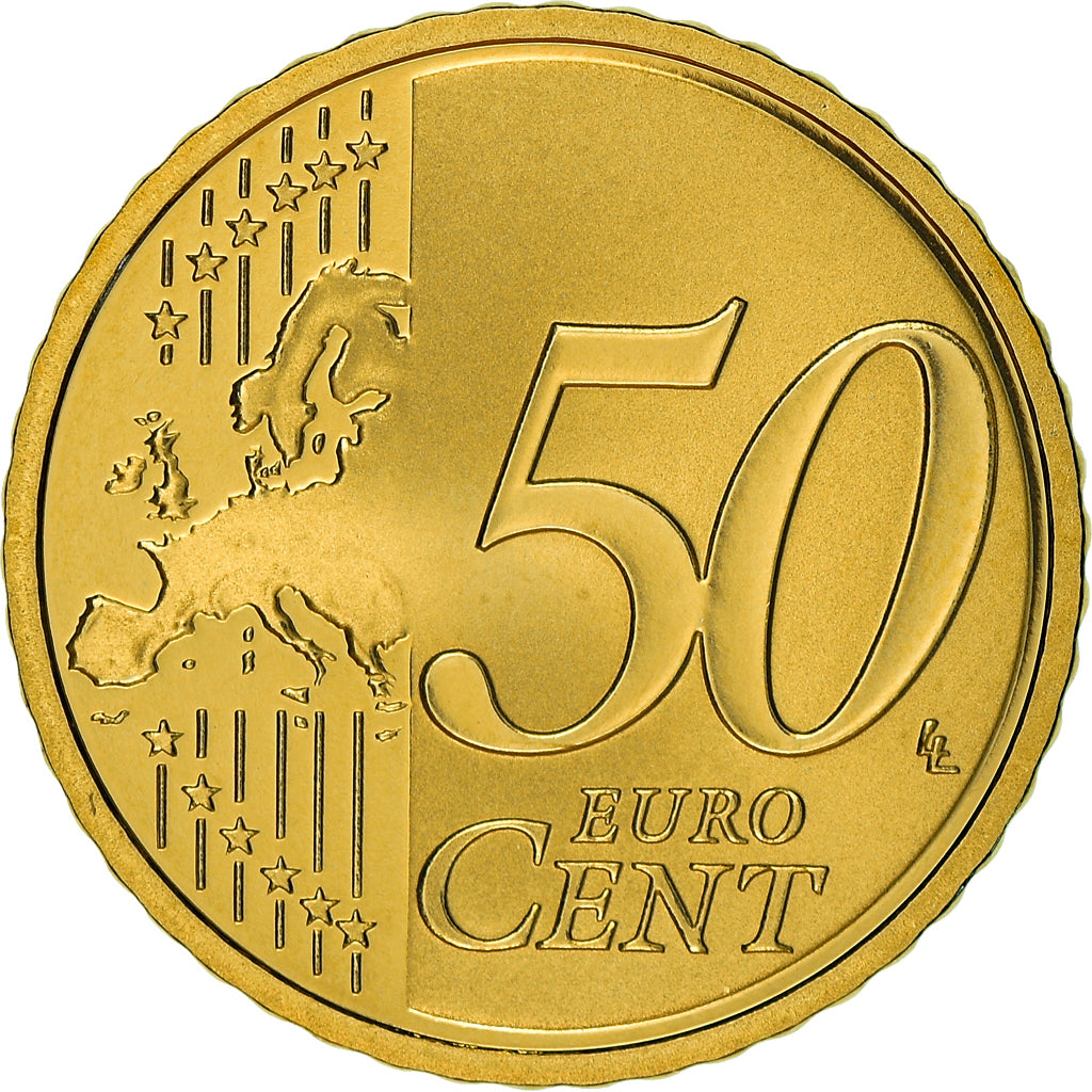 France, 50 Euro Cent, 2015, BE, MS(65-70), Brass, KM:New