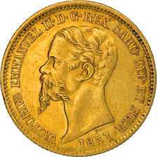 Coin, ITALIAN STATES, SARDINIA, Vittorio Emanuele II, 20 Lire, 1851, Genoa