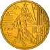 Francja, 10 Euro Cent, 2014, Paris, BU, MS(65-70), Mosiądz, Gadoury:4b.