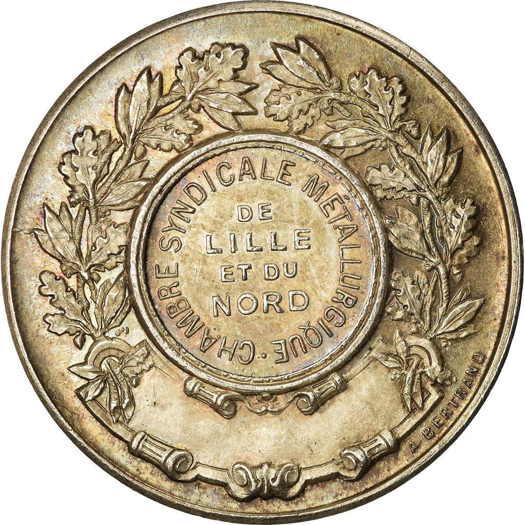 France, Token, Chambre Syndicale Métallurgique de Lille, Business & industry