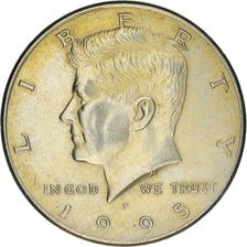 Coin, United States, Kennedy Half Dollar, Half Dollar, 1995, U.S. Mint