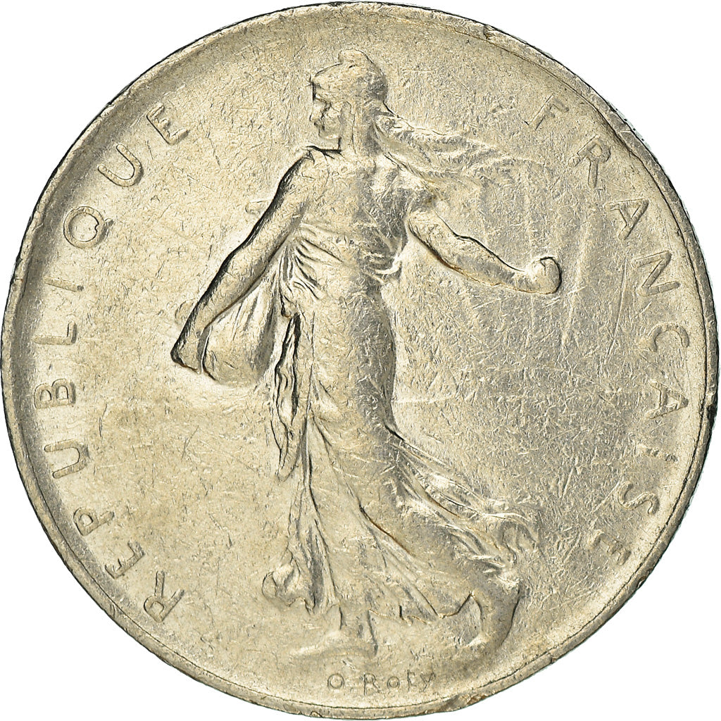 Moneta, Francia, Semeuse, Franc, 1969, Paris, 1 Franc, BB, Nichel, KM:925.1
