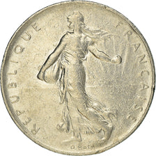 Moneta, Francia, Semeuse, Franc, 1969, Paris, 1 Franc, BB, Nichel, KM:925.1