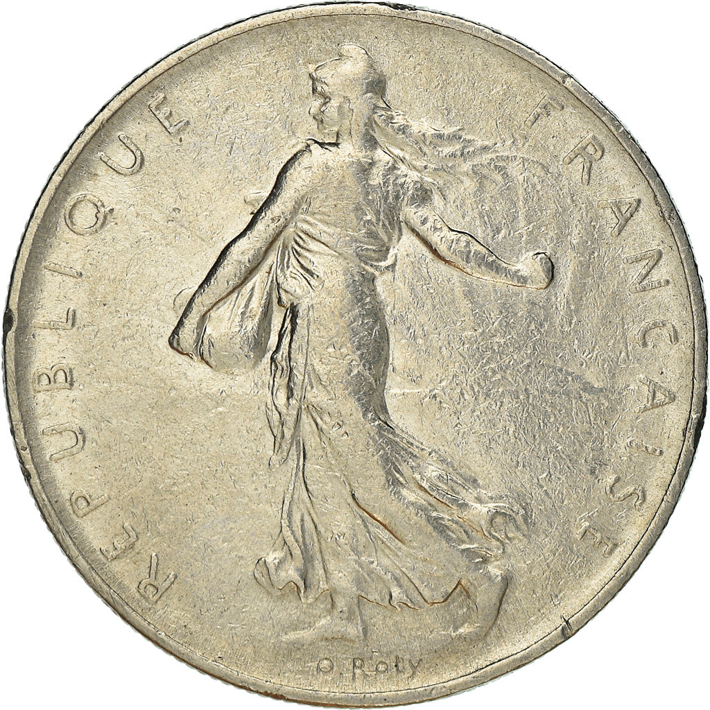 Moneda, Francia, Semeuse, Franc, 1964, Paris, MBC, Níquel, KM:925.1