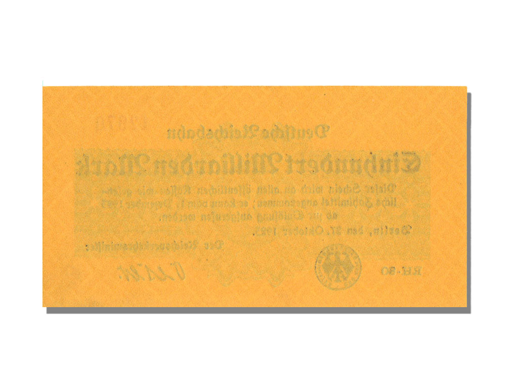 Germany, 100 Billion Mark, 1923, UNC(65-70)