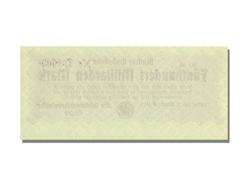 Germany, 500 Billion Mark, 1923, UNC(65-70)