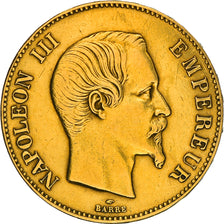 Moeda, França, Napoleon III, Napoléon III, 100 Francs, 1858, Paris, VF(20-25)