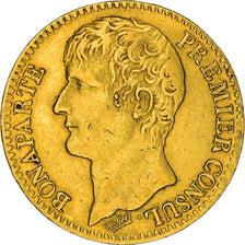 Münze, Frankreich, Napoléon I, 40 Francs, An XI, Paris, SS, Gold, KM:652