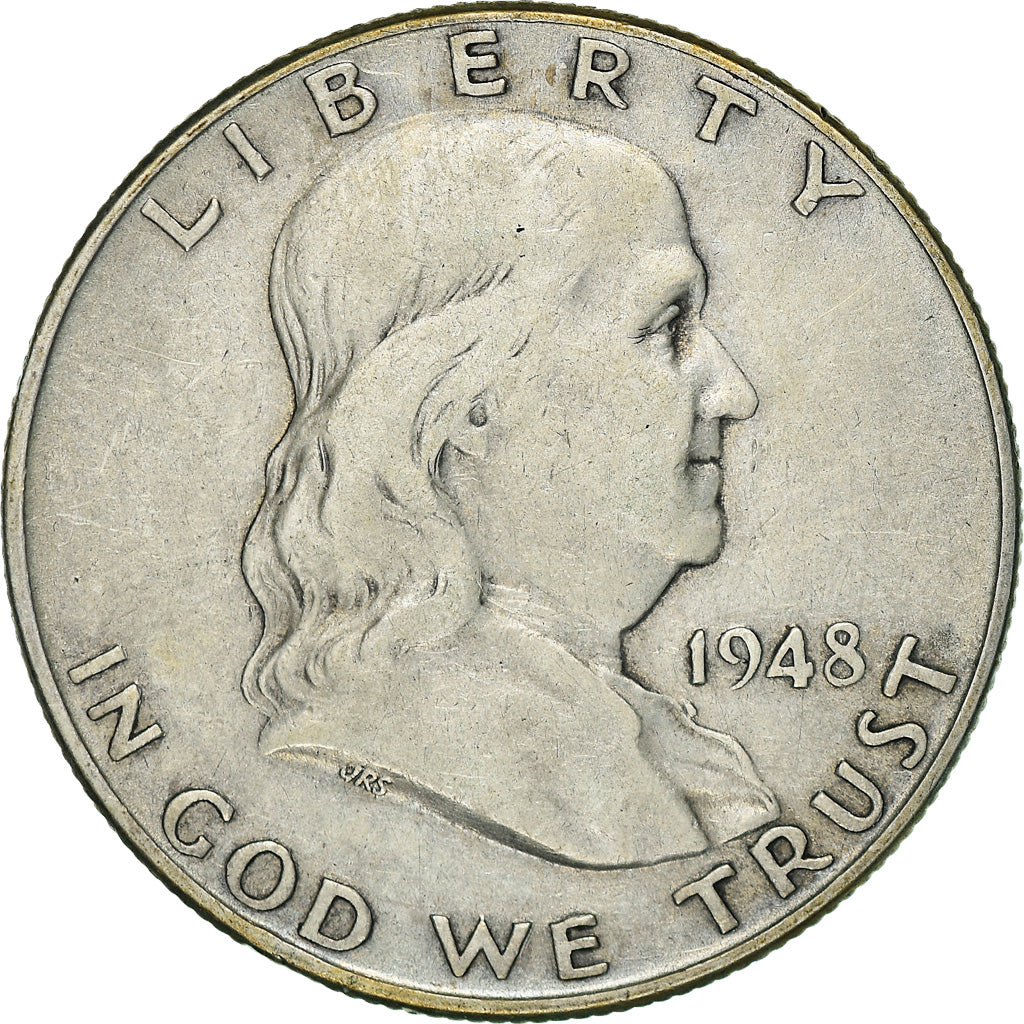 Moneta, Stati Uniti, Franklin Half Dollar, Half Dollar, 1948, U.S. Mint