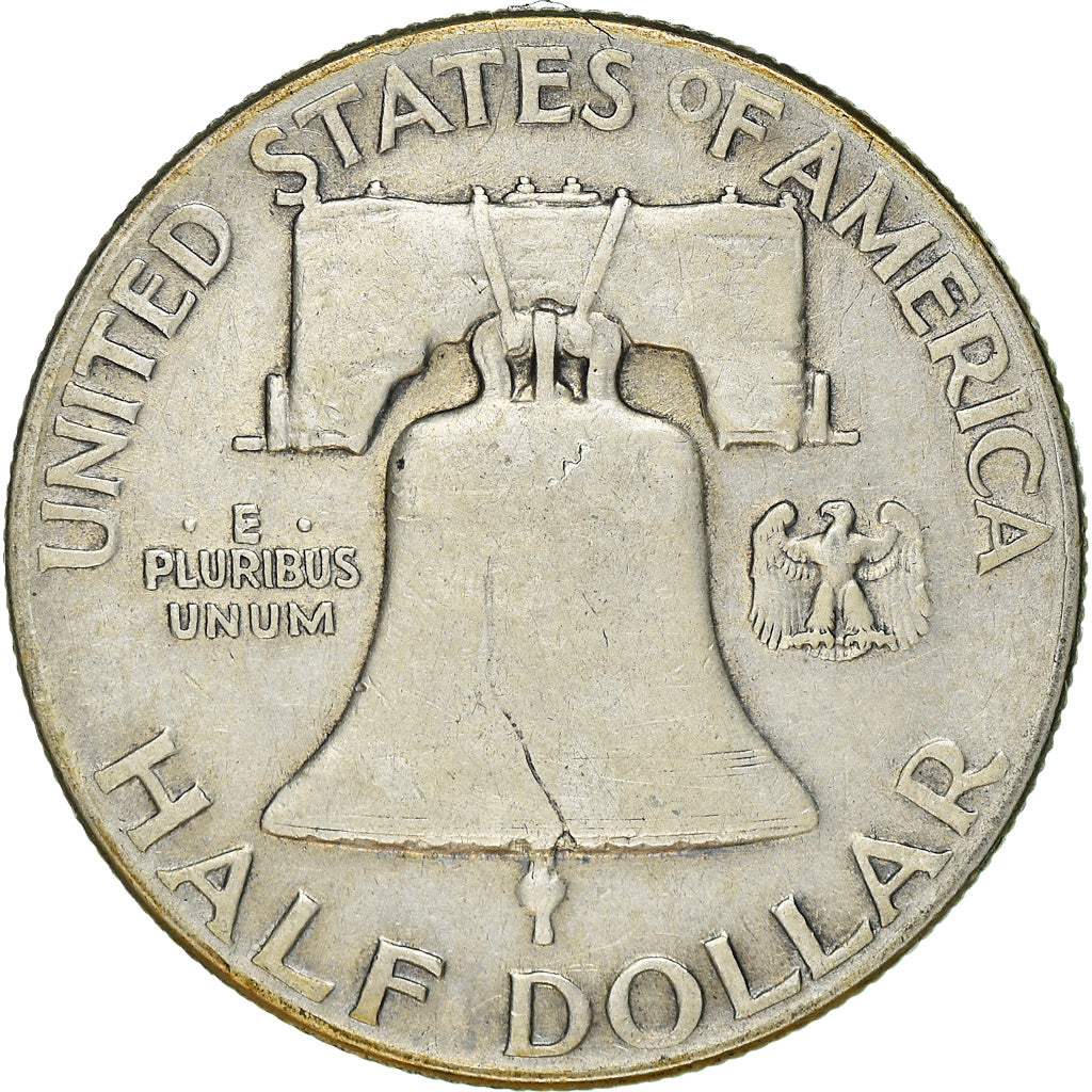 Moneta, Stati Uniti, Franklin Half Dollar, Half Dollar, 1948, U.S. Mint