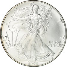 Coin, United States, Dollar, 1995, U.S. Mint, Philadelphia, MS(65-70), Silver