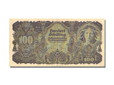 Austria, 100 Schilling, 1945, KM #118, 1945-05-29, AU(50-53), 93680
