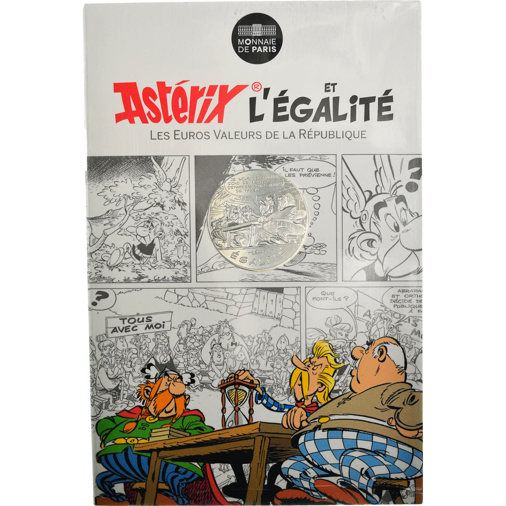 France, Monnaie de Paris, 10 Euro, Astérix Égalité (Le cadeau de César)