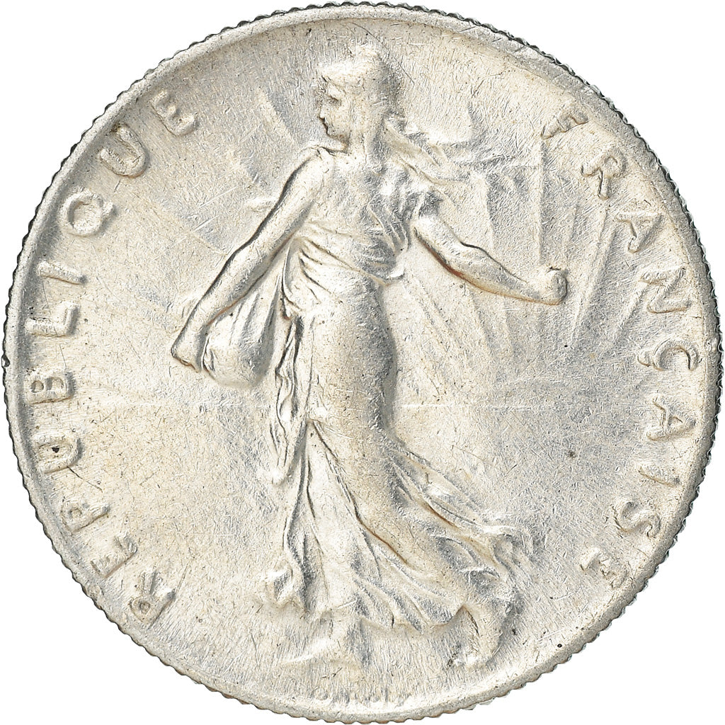 Münze, Frankreich, Semeuse, 50 Centimes, 1916, Paris, SS+, Silber, KM:854