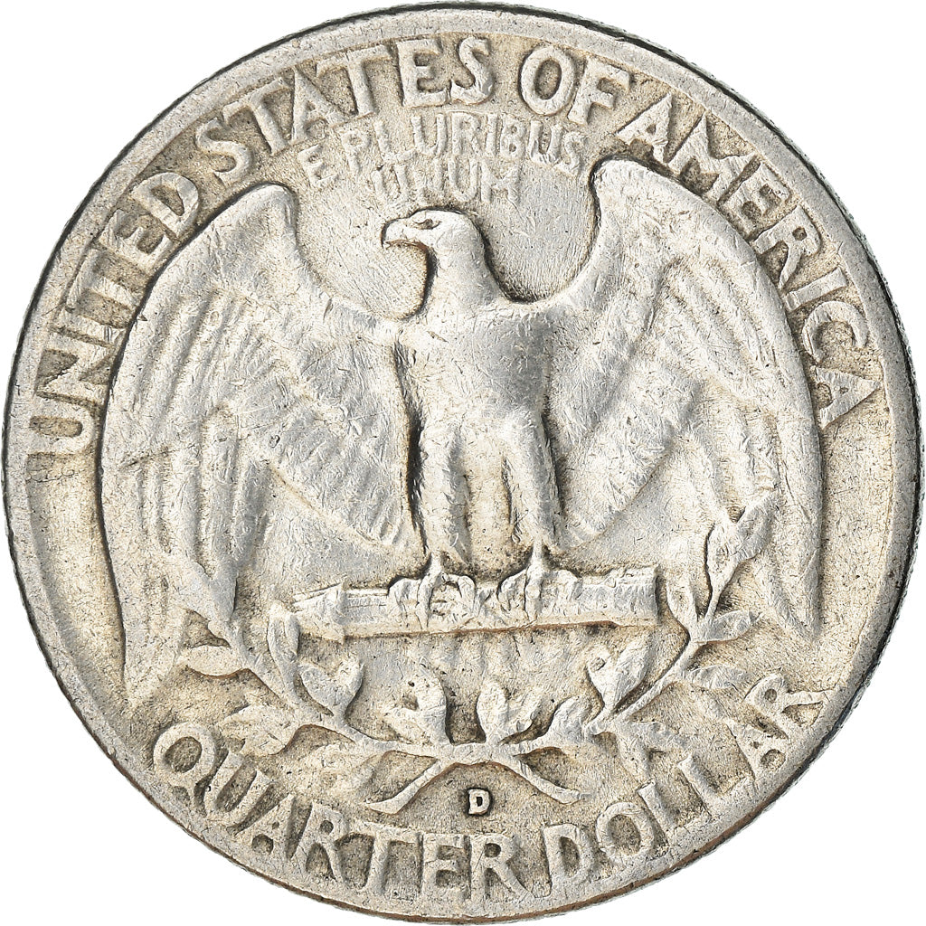 Coin, United States, Washington Quarter, Quarter, 1953, U.S. Mint, Denver
