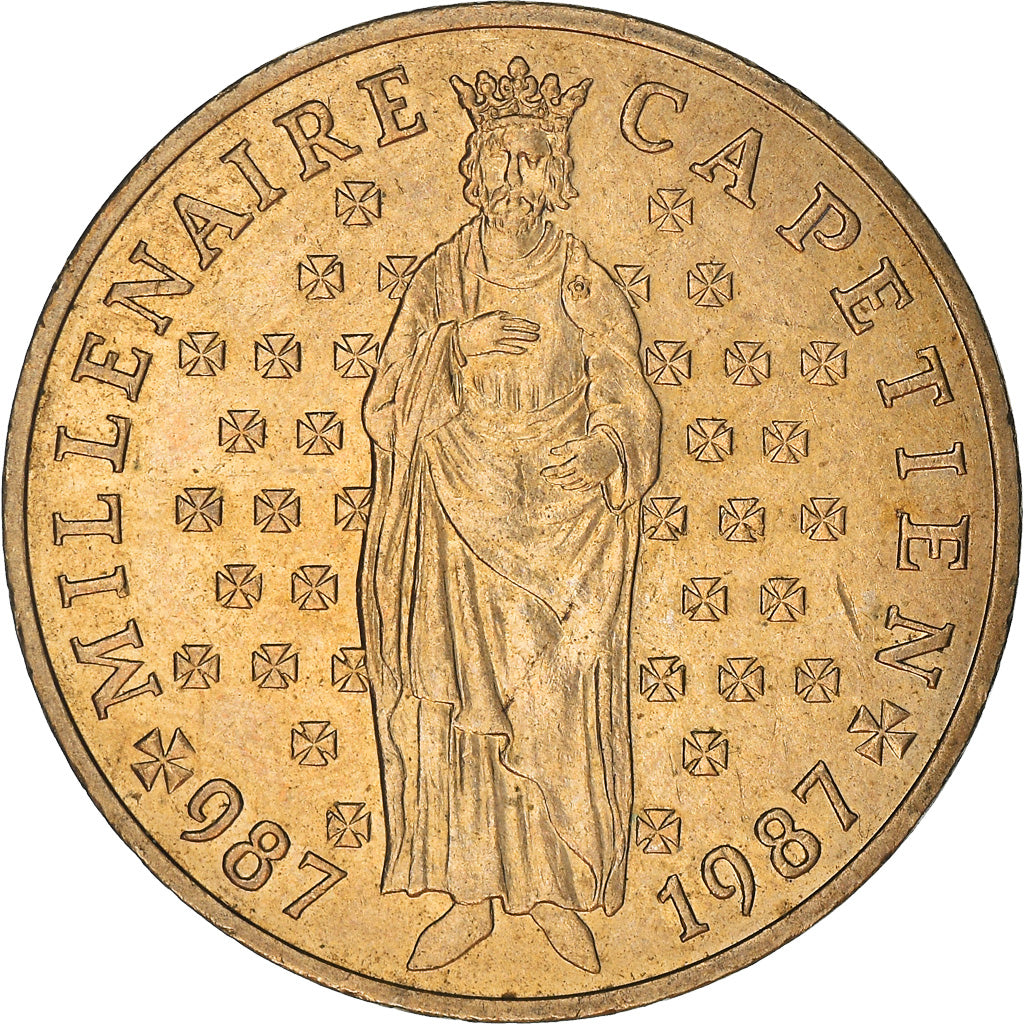 Münze, Frankreich, 10 Francs, 1987, SS, Nickel-Bronze, KM:961d, Gadoury:820