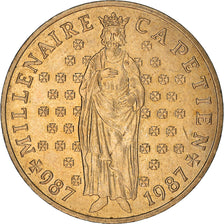 Münze, Frankreich, 10 Francs, 1987, SS, Nickel-Bronze, KM:961d, Gadoury:820