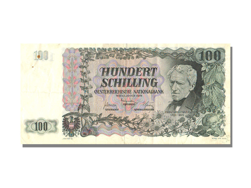 Austria, 100 Schilling, 1954, 1954-01-02, EF(40-45), BG 183880