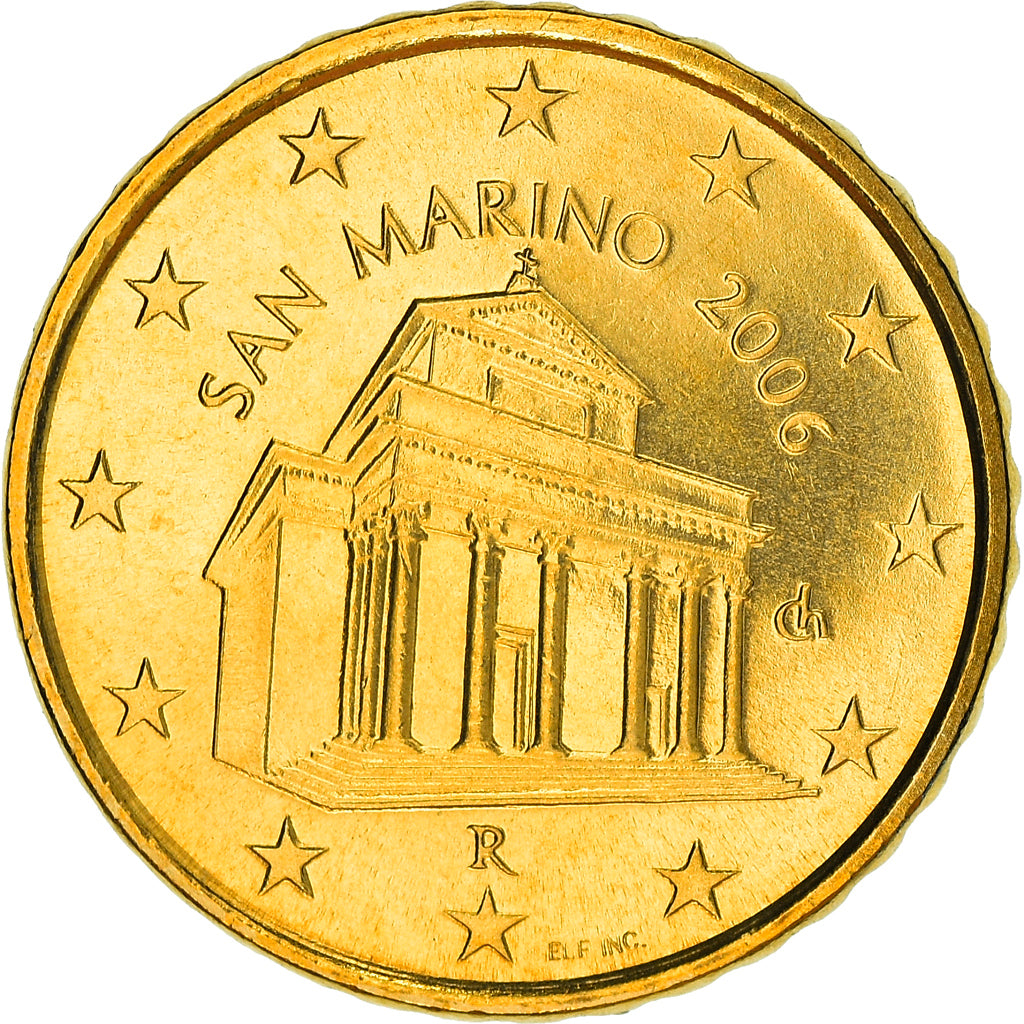San Marino, 10 Euro Cent, 2009, Rome, FDC, Ottone, KM:482