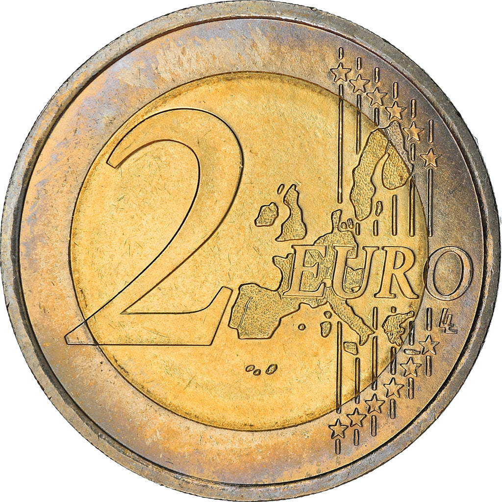 Monaco, 2 Euro, 2001, Paris, UNZ+, Bi-Metallic, KM:174