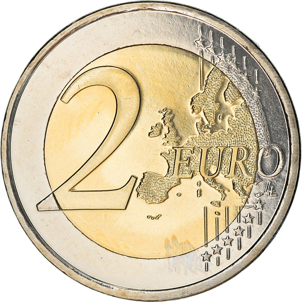 Pays-Bas, 2 Euro, 2008, Utrecht, FDC, Bi-Metallic, KM:272