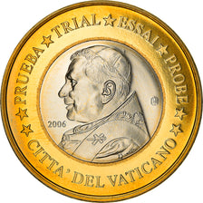 Vatican, Euro, 2006, unofficial private coin, MS(65-70), Bi-Metallic