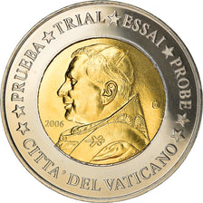 Vaticano, 2 Euro, 2006, unofficial private coin, FDC, Bi-metallico