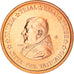 Vatikan, 1 Centime, 2006, unofficial private coin, STGL, Bi-Metallic