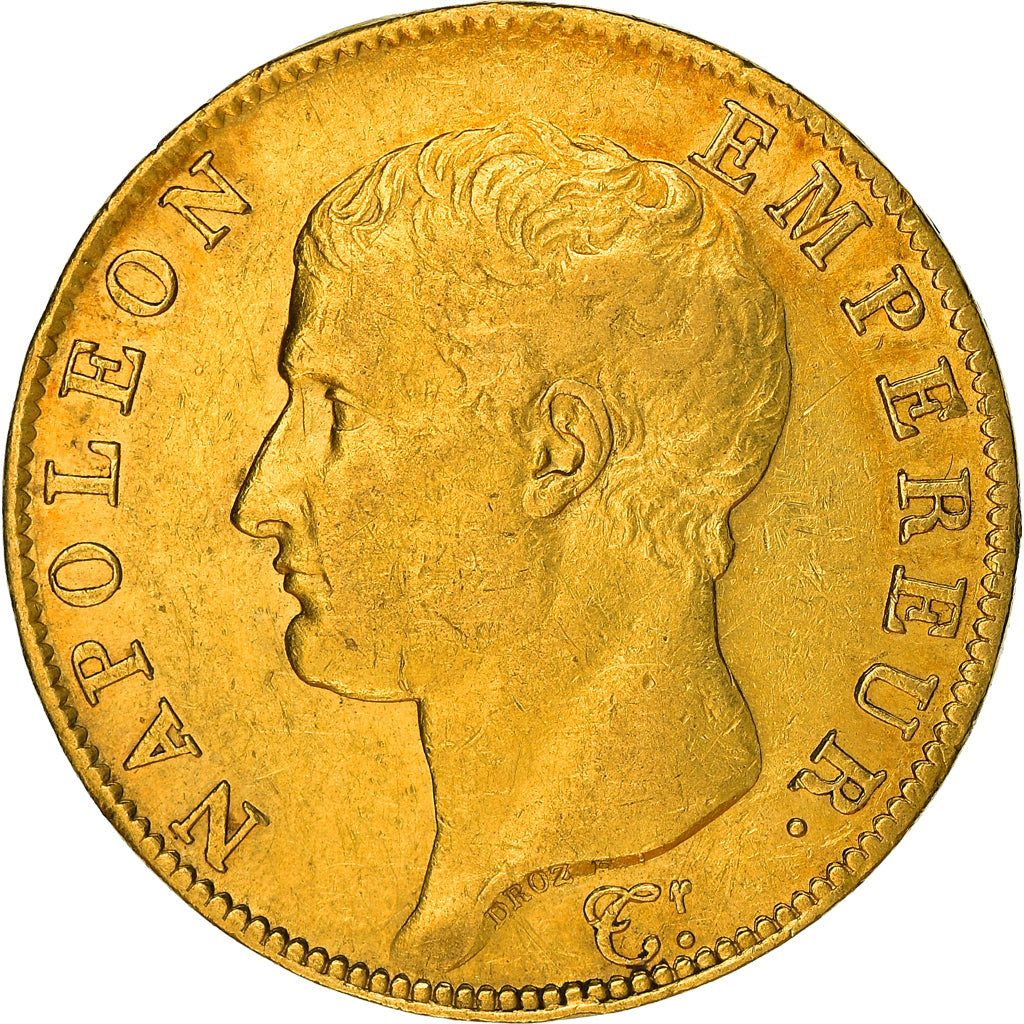 Münze, Frankreich, Napoleon I, 40 Francs, AN 13, Paris, SS, Gold, KM:664.1
