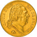 Coin, France, Louis XVIII, Louis XVIII, 40 Francs, 1818, Lille, AU(50-53), Gold