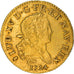 Munten, Frankrijk, Louis XV, Louis d'or Mirliton, grandes palmes, Louis d'Or