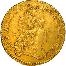 Monnaie, France, Louis XIV, 1/2 Louis d'or, 1691, Reims, TTB, Or, Gadoury:239