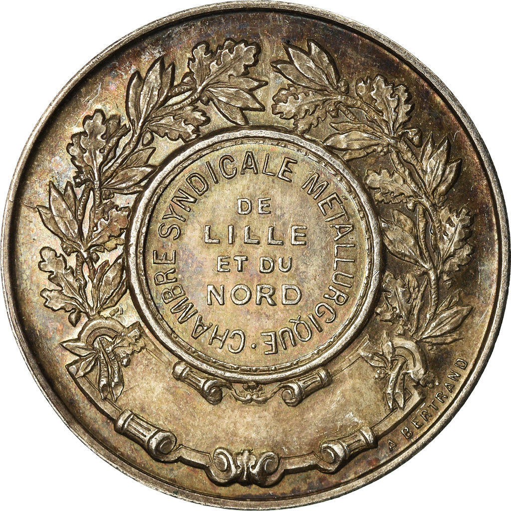 France, Token, Chambre Syndicale Métallurgique de Lille, Business & industry