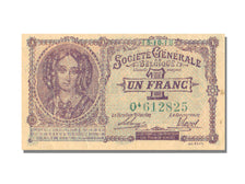 Belgium, 1 Franc, 1918, KM #86b, 1918-10-15, UNC(65-70), O 612825