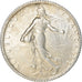 Coin, France, Semeuse, Franc, 1916, Paris, EF(40-45), Silver, KM:844.1