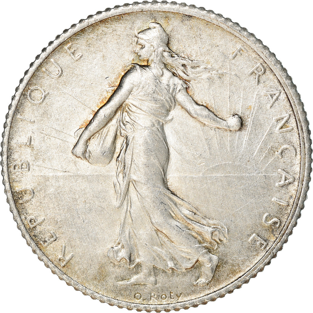 Monnaie, France, Semeuse, Franc, 1914, Paris, TTB, Argent, Gadoury:467, KM:844.1