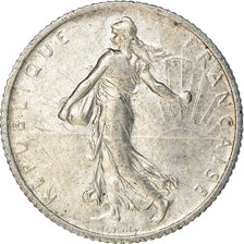 Moneta, Francia, Semeuse, Franc, 1913, Paris, BB, Argento, KM:844.1, Gadoury:467