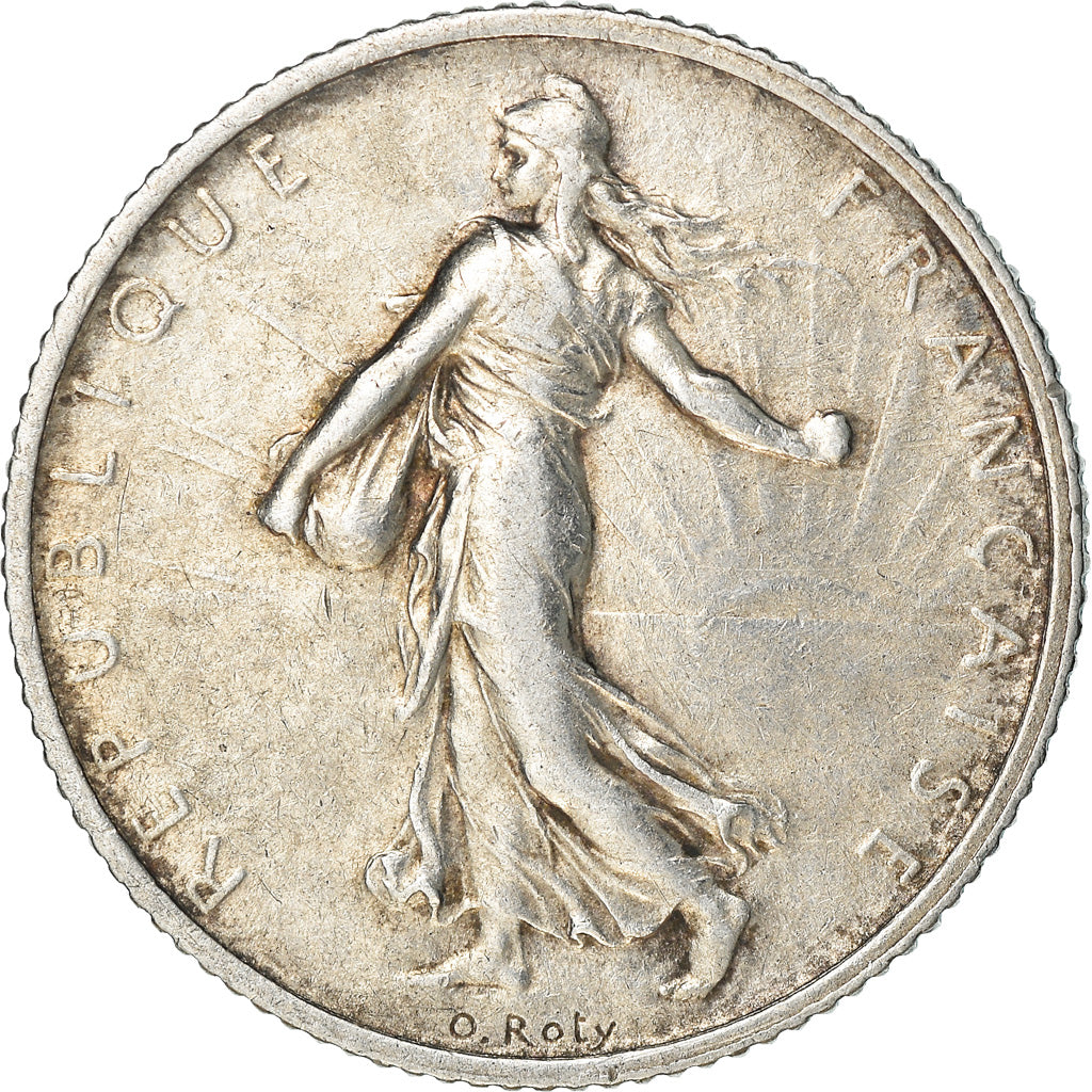 Monnaie, France, Semeuse, Franc, 1913, Paris, TTB, Argent, Gadoury:467, KM:844.1