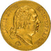 Moneta, Francja, Louis XVIII, Louis XVIII, 40 Francs, 1818, Lille, AU(50-53)