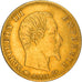 Moneta, Francia, Napoleon III, 5 Francs, 1860, Paris, BB, Oro, KM:787.2
