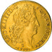 Moeda, França, Double louis d'or au soleil, Double Louis d'or, 1710, Reims