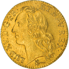Monnaie, France, Louis XV, Louis d'or au bandeau, Louis d'Or, 1742, Amiens, SUP