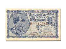 Belgium, 1 Franc, 1920, KM #92, 1920-04-06, UNC(63), E 312585