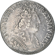 Moneda, Francia, Louis XIV, 1/4 Écu aux 3 couronnes, 1/4 Ecu, 1711, Reims