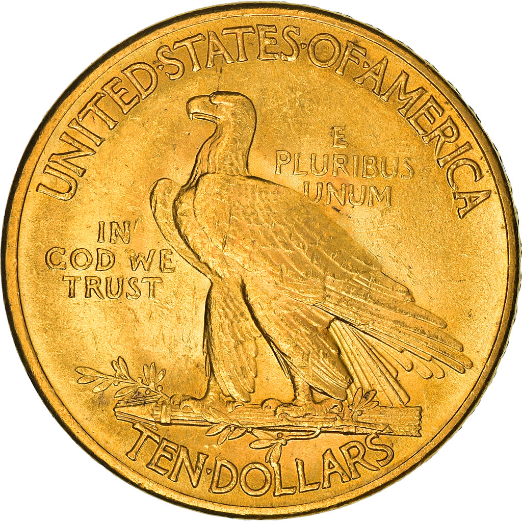 Moneta, Stati Uniti, Indian Head, $10, Eagle, 1915, Philadelphia, SPL-, Oro