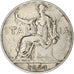 Munten, Italië, Vittorio Emanuele III, Lira, 1924, Rome, ZF, Nickel, KM:62