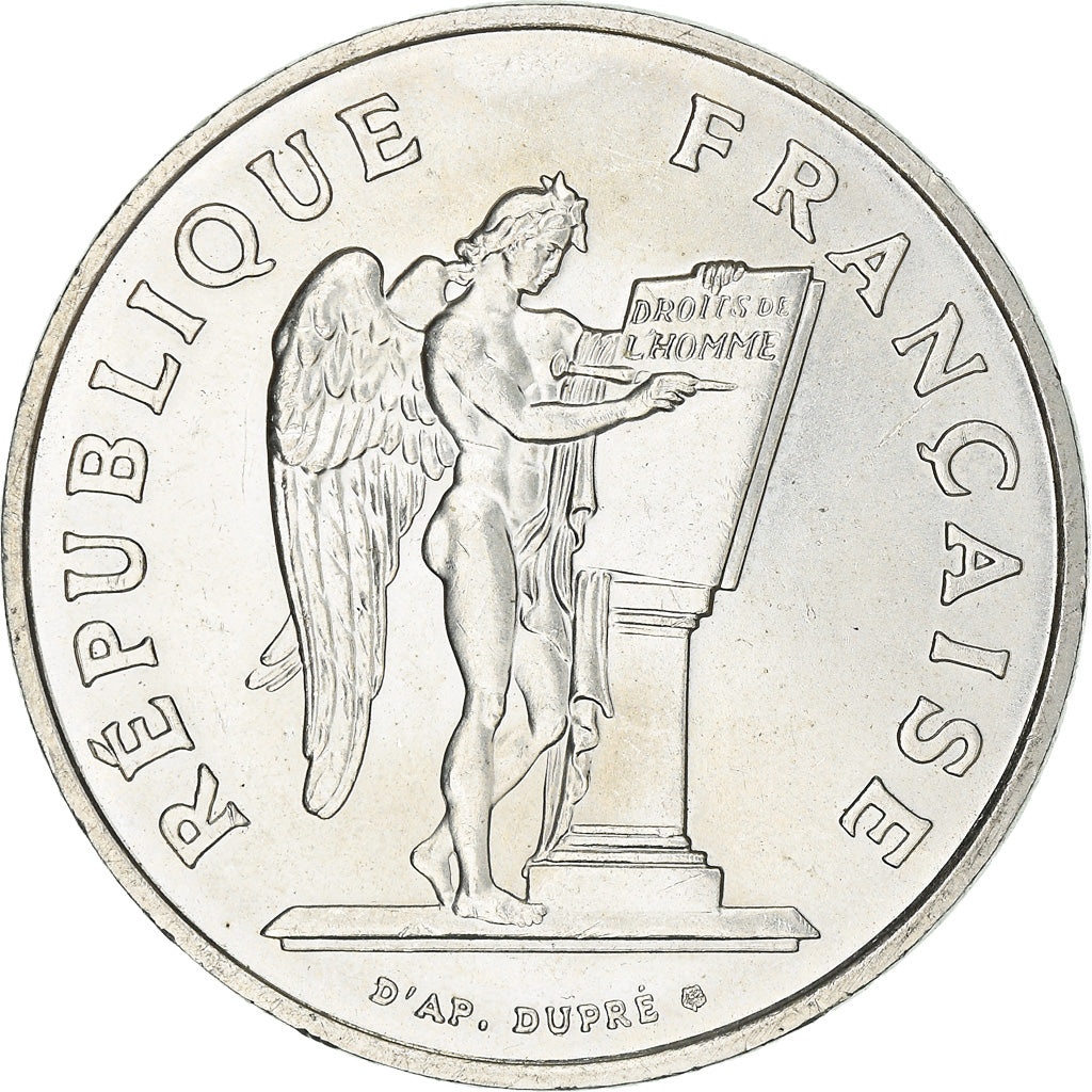 Monnaie, France, Droits de l'Homme, 100 Francs, 1989, SPL, Argent, Gadoury:904