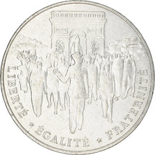 Coin, France, Libération de Paris, 100 Francs, 1994, AU(50-53), Silver